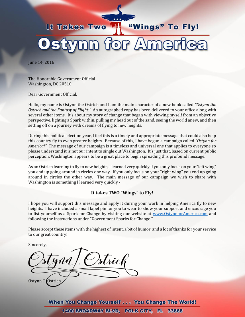 Ostynn's Letter to the Government